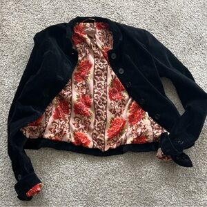 Lucky Brand Black Velvet Women's Blazer (S)